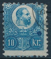 O 1871 Réznyomat 10kr, Jól Látható Festékfolt A 'kr' Felett, Ritkaság! - Autres & Non Classés