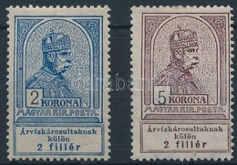 * 1913 Árvíz 2K, 5K, (* 21.000) - Sonstige & Ohne Zuordnung
