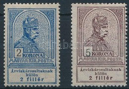 * 1913 Árvíz 2K, 5K, (* 21.000) - Other & Unclassified