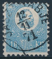 O 1871 K?nyomat 10kr Szép állapotban, Szignóval 'JÁSZTRABJE' (Gudlin 500 P) - Autres & Non Classés