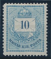 * 1874 10kr Szép, Friss Szín? Centrált Darab 13-as Fogazással (7.500) - Autres & Non Classés