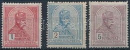 ** 1913 Turul 1K, 2K, 5K (12.400) - Altri & Non Classificati