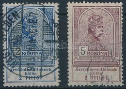 O 1913 Árvíz 2K, 5K (14.000) - Sonstige & Ohne Zuordnung