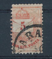 O 1874 5kr Nagyon Keskenyre Fogazva - Other & Unclassified