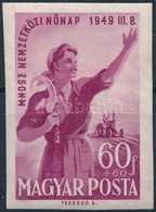 ** 1949 N?nap (I.) Vágott Bélyeg (10.000) - Sonstige & Ohne Zuordnung