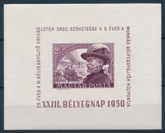 ** 1950 Bélyegnap (23.) Blokk (8.000) - Other & Unclassified