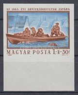** 1965 Árvíz (III.) Vágott ívszéli Bélyeg (2.000) - Sonstige & Ohne Zuordnung