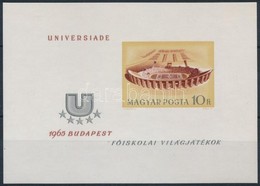 ** 1965 Universiade Vágott Blokk (4.000) - Autres & Non Classés