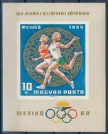 ** 1968 Mexikó Vágott Blokk (4.500) - Other & Unclassified