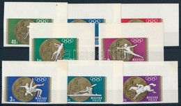 ** 1969 Olimpiai érmesek (II.) Vágott ívsarki Sor (4.000) - Sonstige & Ohne Zuordnung
