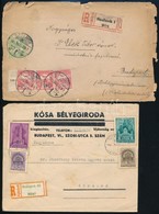 1914-1947 3 Db Ajánlott Boríték - Autres & Non Classés