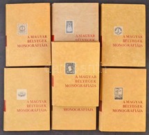Magyar Bélyegek Monográfiája I-VII Kötetek, / Monography Of Hungarian Stamps Parts I-VII - Sonstige & Ohne Zuordnung