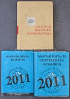 Magyar Posta- és Illetékbélyeg Katalógus 2011 + Emlékív Katalógus 2011 + A Magyar Bélyegek Monográfiája I-es Kötet - Andere & Zonder Classificatie