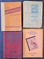 4 Db Régi Szakirodalom: Csehszlovák Speciál Katalógus + Michel 1923 + Magyar Bélyegkülönlegességek Kézikönyve + Netto Un - Other & Unclassified