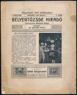 1913. Júl. 1 Bélyegt?zsde Híradó I. évf. 2. Szám - Other & Unclassified