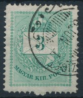 O 1874 3kr Finom Javítással (ex Lovász) - Other & Unclassified