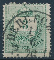 O 1874 3kr Durva-finom Vésésjavítással (ex Lovász) - Sonstige & Ohne Zuordnung
