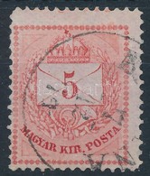 O 1874 5kr I. Típus Gyöngyjavítással (ex Lovász) - Andere & Zonder Classificatie