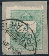 1881 3kr Koszorú Melletti Vésésjavítással (ex Lovász) - Andere & Zonder Classificatie