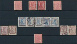 ** * O 1915 Hadisegély (II.) 5 Db 1K, 5 Db 2K, 4 Db 5K (kat. ár Min.: 20.500) - Altri & Non Classificati