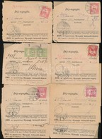 1915-1917 13 Db Díj-nyugta Távbeszél?-díjakról ,,MAROSVÁSÁRHELY' - Other & Unclassified