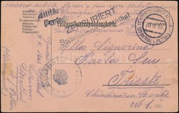 1916 Tábori Posta Levelez?lap / Field Postcard 'Spitalskmdo. Sternthal' + 'KRIEGSGEFANGENENLAGER STERNTHAL B.PETTAU' - Sonstige & Ohne Zuordnung