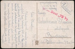 1917 Képeslap / Postcard 'S. M. Boot 79' - Sonstige & Ohne Zuordnung