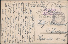 1917 Tábori Posta Képeslap 'S.M.S. Erzh. Ferdinand' - Sonstige & Ohne Zuordnung