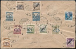 Debrecen I. 1919 11 Klf Bélyeg Borítékon Bodor Vizsgálójellel (10.550) (1 Bélyeg Sérült / 1 Stamp Damaged) - Sonstige & Ohne Zuordnung