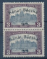 ** Bánát-Bácska 1919 Parlament 3K Pár Garancia Nélkül (**40.000) - Other & Unclassified