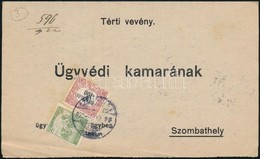 1922 Tértivevény Arató-Hivatalos Vegyes Bérmentesítéssel 'CZELL(DÖMÖLK)' - Szombathely - Andere & Zonder Classificatie