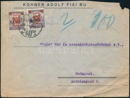 1923 Budapest Helyi Levél 300K Kisegít? Portóval - Andere & Zonder Classificatie