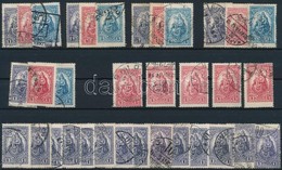 O 1926 Keskeny Madonna 5 Db Sor + 5x2P + 14x1P (9.600) - Andere & Zonder Classificatie