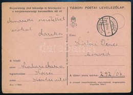 1943 Tábori Posta Levelez?lap 'KÖCSÉR' - Sonstige & Ohne Zuordnung