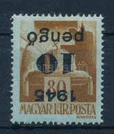 * 1945 Kisegít? 10P/80f Fordított Felülnyomással (16.000) - Other & Unclassified