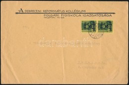 1945 (3. Díjszabás) Távolsági Levél Kisegít? 2 X 5P/8f Bérmentesítéssel - Sonstige & Ohne Zuordnung