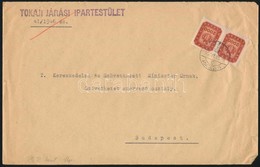 1946 (19. Díjszabás) Távolsági Levél Milpeng?s 2 X 2000mP Bérmentesítéssel - Sonstige & Ohne Zuordnung