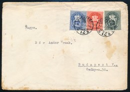 1946 Budapest Helyi 75ezerP Bérmentesített Lovasfutár Levél - Sonstige & Ohne Zuordnung