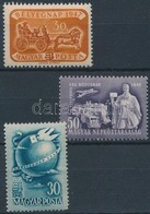 ** 1947-1949 3 Klf Bélyegnap Bélyeg - Altri & Non Classificati