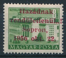 ** Sopron 1956 Épületek 8f Piros Felülnyomással Garancia Nélkül / No Guarantee - Andere & Zonder Classificatie