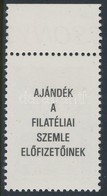 ** 1988 Ajándék A Filatéliai Szemle El?fizet?inek - Andere & Zonder Classificatie