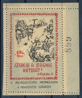 ** 1941/9aaaI Magyar Honvéd Emlékív (8.000) - Altri & Non Classificati