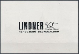 ** 1996/A11b Millecentenárium Emlékív '50 éves Lindner Rendszer? Bélyegalbum' Hátoldali Nyomat (15.000) - Sonstige & Ohne Zuordnung