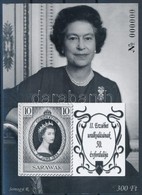 ** 2002/8 II. Erzsébet Uralkodásának 50. évfordulója Emlékív Nullás Sorszámmal (csak Néhány Példány Létezik) - Altri & Non Classificati