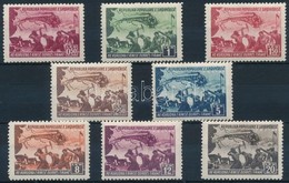 ** 1948 Vasút építés Sor Mi 448-455 - Altri & Non Classificati