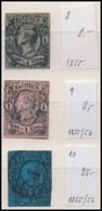 O 1855 Mi 8, 9, 10 (Mi EUR 41,-) - Altri & Non Classificati