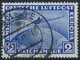 O 1933 Zeppelin Chicagofahrt Mi 497 - Other & Unclassified