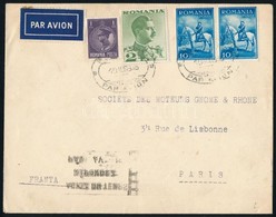 1933-1935 2 Db Levél Légi Postával Az Egyik A Ferencvárosi FC-nek Címezve - Andere & Zonder Classificatie