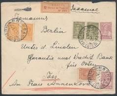 1932 Ajánlott Levél Berlinbe / Registered Cover To Berlin - Other & Unclassified