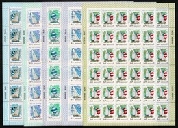 ** 1978 Nyári Olimpia 36 Sor Hajtott Teljes ívekben / Mi 4781-4785 36 Sets In Folded Complete Sheets - Sonstige & Ohne Zuordnung